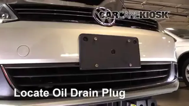 2012 Volkswagen Jetta TDI 2.0L 4 Cyl. Turbo Diesel Sedan Huile Changer l'huile et le filtre à huile